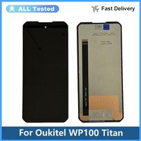 Pilnas LCD ekrano ir skaitmenintuvo surinkimas Oukitel WP100 WP100 Titan