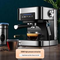 Compact Espresso Machine with Milk Frother for Home and Office