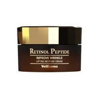 WellDerma / Retinolio peptidų stangrinamasis atkuriamasis kremas / 50 g / Intensyvus maitinimas ir elastingumas / Pagaminta Korėjoje