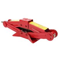 Scissor Jack Profesionalus automobilio bagažinės padangos geležinės rankenos kėlimo įrankis raudonas, skirtas Outdoors1T