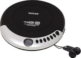"Denver" DMP-389 Nešiojamasis MP3/CD grotuvas juodas