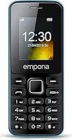"Emporia MD212" - Mobilusis telefonas senjorams Didelės apimties Dual SIM 1,8 colio spalvotas ekranas "Bluetooth" HSP kamera "Bluetooth" Juoda/mėlyna (Italija)