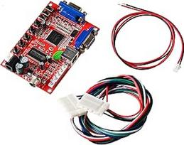 "Mcbazel Arcade Video Converter Board VGA į CGA RGBS CVBS S-VIDEO Vaizdo keitiklis kortelė GBS-8100