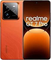 "realme GT 7 Pro 5G" išmanusis telefonas, 12 + 256GB, "Snapdragon® 8 Elite" mikroschemų rinkinys, "AI Ultra-Clear Snap" kamera, "RealWorld Eco²" ekranas, 6500 mAh titano baterija, marsaus oranžinė spalva