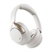 QCY H3 Pro belaidės ausinės Bluetooth 5.4 LDAC Hi-Res Audio Adaptive ANC aktyvus triukšmo slopinimas 40 mm dinaminiai garsiakalbiai iki 40 val su ANC ir iki 55 val be ANC USB-C įkrovimas sulankstomas dizainas baltos
