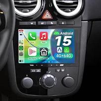 Automobilinis radijas "Opel Meriva Corsa Zafira Vivaro Antara", 8 branduolių 4+64GB, belaidis "Carplay", "Android Car", automobilinis radijas su navigacija, "Bluetooth", "WiFi", DSP, USB, RDS (suodžiai)