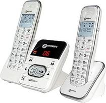 Geemarc AMPLIDECT 295-2 belaidis senjorų telefono atsakiklis Beleuchtetes ekranas baltas