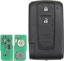 Nuotolinio valdymo automobilio rakto korpusas, skirtas "Toyota Prius" 2004-2009 m. "Corolla Verso Camry" 2 mygtukų išmaniojo automobilio rakto dangtelio dangtelis (433 MHz Smart)