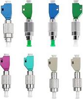Optinis adapteris FC Male LC Female Docking Flange Optinė jungtis OM3/OM4/UPC/APC Vieno režimo daugiamodis hibridinis derinys Konversijos galvutė