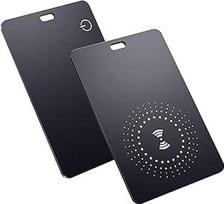 Piniginės sekimo kortelė, išmanusis "Bluetooth" daiktų ieškiklis, suderinamas su "Find My" (tik "iOS"), belaidis įkraunamas IP67 vandeniui atsparus lokatorius, skirtas rankinei, bagažui, lagaminui, krepšiams