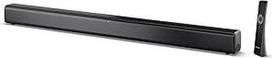 SHARP HT-SB145 2.0 kanalų garso juosta - 150 W maksimalus išėjimas, belaidis garsas per "Bluetooth 5.3", HDMI ARC/CEC, USB atkūrimas ir įkrovimas, namų kino garso juosta, tvirtinama prie sienos, juoda
