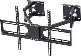 Sieninis kampinis televizoriaus laikiklis, pasukamas ir pakreipiamas, skirtas 32-65 colių LED LCD plazminiams televizoriams Max 45 kg VESA 600 x 400