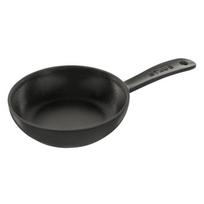 Poêle en Fonte - STAUB - 16 cm - Noir - Compatible induction - Durable et résistante aux rayures juoda