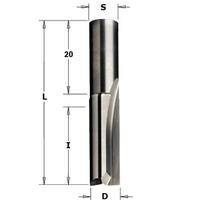Tiesi pirštinė freza CMT 112.050.11; 5/12 mm; RH