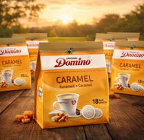 Kavos pagalvėlės DOMINO  CARAMEL 18 vnt.