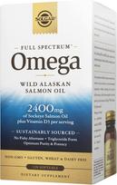 SOLGAR Wild Alaskan Full Spectrum Omega - viso spektro omega lašišų aliejus (120 kapsulių).
