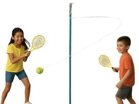 Lauko žaidimas Tetherball tenisas