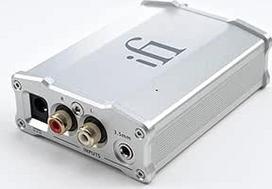 "IFI Audio Icannano" stiprintuvas ausinėms Nešiojamasis XBASS 3D holografinis sidabrinis