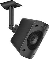 "Logitech Z906" 5.1 erdvinio garso garsiakalbių sistemos "Logitech Z906" palydovinių garsiakalbių sieninis ir lubų laikiklis, viengubas, pakreipiamas ir pasukamas reguliuojamas laikiklis, skirtas "Logitech Z906" palydovinių garsiakalbių sieniniam laikikli