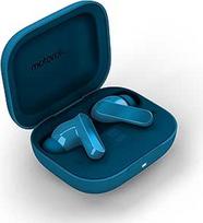 "Motorola Moto Buds Bass" ("Bluetooth 5.3", "Hi-Res Sound" garsas, "CrystalTalk AI", aktyvus triukšmo slopinimas iki 50 dB, iki 43 valandų veikianti baterija (dėkle), 3 krypčių mikrofono sistema, atsparus vandeniui) Blue Jewel