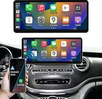 "Ninetom" automobilinis radijas su 12,3 colio jutikliniu ekranu, skirtas 2015-2018 m. "Mercedes Benz V Class W447" su NTG 5.0/5.1/5.2, palaiko "Apple Carplay" / "Android Auto" / "Mirrorlink