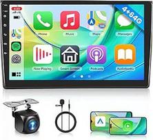 4+64G Android automobilinis radijas Audi A4 S4 RS4 B6 B7 8E 2000-2009 9 colių belaidis "Carplay" automobilinis radijas su "Android" automobiline navigacija GPS Mirror Link Bluetooth FM/RDS/DAB/DVR/32 EQ/USB vairo valdymas