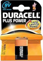 DURACELL 3 lizdinės plokštelės po 1 bateriją Duralock PLUS POWER 9V 6LR61 MN1604