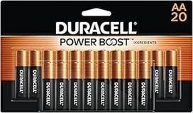 Duracell CopperTop AA šarminės baterijos, 20 vnt.
