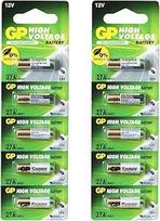 GP baterijos H/Volt šarminės 12V GP 27A dydžio 27A 10 baterijų pakuotė