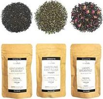Juodosios arbatos degustacinis rinkinys dovanų rinkinys 3 x 20 g, "Signature Collection Black Tea Assam" ir "Darjeeling" arbatos, "TeaClub" juodoji arbata