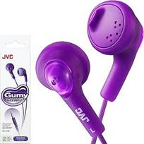JVC HAF160V "Gumy Ear Bud" ausinės violetinės spalvos