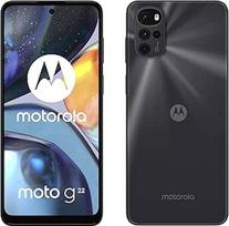 Motorola Moto G22 Dual SIM 64GB ROM + 4GB RAM (tik GSM, ne CDMA) Gamyklinis atrakintas 4G/LTE išmanusis telefonas (Cosmic Black) - tarptautinė versija