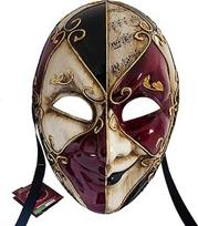 Rankų darbo maskarado kamuolys kaukė Joker veido kaukė Fancy Dress šalis karnavalas vyrai