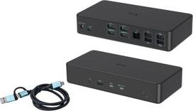 i-tec USB 3.0 / USB-C / Thunderbolt 2x 4K Professional Dock Gen 2 2x DP 2x HDMI LAN Audio 2x USB-C 10Gbps 5x USB-A 2x10Gbps + 3x 5Gbps Power Delivery 100W - Docking Station | CADUAL4KDOCKPD2 | 8595611706394