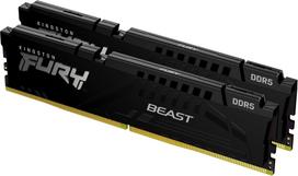 Kingston DDR5 Fury Beast Black 64GB(2*32GB)/6000 CL36 EXPO | KF560C36BBEK2-64 | 740617331707