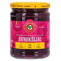 konservuoti burokėliai obuolių sultyse KĖDAINIŲ, 480 g