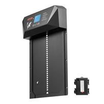 automatinės vištų tvarto durys su LCD ekranu