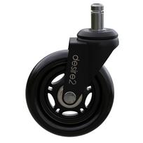 DESIRE2 Rubber Casters, 10mm, for IKEA Chairs