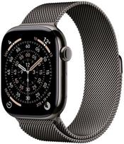Apple Watch Series 11 GPS + Cellular 46mm Slate Titanium Case with Slate Milanese Loop M/L | MFD44MP/A | 195950629774