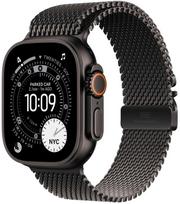 Apple Watch Ultra 3 GPS + Cellular 49mm Black Titanium Case | Black Titanium Milanese Loop - S | MF1N4QP/A | 195950610789