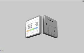 Mova HYGROMETER/THERMOMETER/CLOCK/MTHM01 MOVA