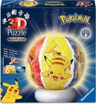 Ravensburger - Puzzle-Ball Nightlight Pokémon 72p (12008053)