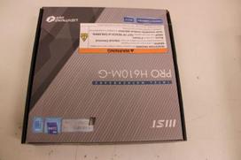 SALE OUT. MSI PRO H610M-G | Processor family Intel | Processor socket LGA1700 | DDR5 | Supported hard disk drive interfaces SATA, M.2 | Number of SATA connectors 4 | DAMAGED PACKAGING PRO H610M-GSO | 2000001397619