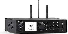 "Arylic A100" belaidis skaitmeninis HiFi stiprintuvas su FM radiju, 100 W × 2 "WiFi" ir "Bluetooth" garso imtuvas, palaiko "AirPlay", "Spotify Connect", "Multiroom", idealiai tinka KTV, namų kinui ir transliacijoms