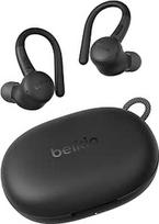 "Belkin SoundForm ActiveFit In-Ear" belaidės "Bluetooth" ausinės su mikrofonu, greitas įkrovimas per USB-C, veikia 36 valandas, atsparios vandeniui pagal IP54, sportinės ausinės "iPhone", "iPad", "Galaxy", "Pixel