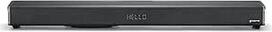 "Groov-e Soundbar 160" - "viskas viename" garso juosta su įmontuotu žemų dažnių garsiakalbiu - "Bluetooth", optinis, USB ir AUX atkūrimas - 160 W galios ir itin žemų dažnių garsiakalbis - mygtukas ir nuotolinio valdymo pultas, baterijos