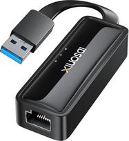 "iDsonix" USB eterneto adapteris, USB 3.0 ir 10/100/1000 LAN tinklo adapteris RJ45 Gigabit Ethernet konverteris, suderinamas su "Nintendo Switch", "MacBook", "Surface Pro", nešiojamuoju kompiuteriu, kompiuteriu su "Windows/Mac OS/Linux