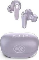 "JLab Go Pods ANC In-Ear" ausinės "Bluetooth" su triukšmo slopinimu - belaidės ausinės, veikiančios daugiau nei 26 valandas, su hibridiniu triukšmo slopinimu, daugiataškės, IP55, reguliuojamas garsas per programėlę, aiškūs skambučiai, violetinės spalvos
