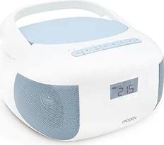 "Mooov" CD grotuvas "Celeste" radijo imtuvas "Bluetooth", MP3 su USB prievadu, "Micro SD" kortele - mėlynas - Mooov 477187