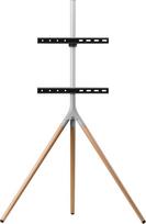 "One for All" universalus televizoriaus trikojis - 32-65 colių dydžio ekranai - LCD/LED/Plazma/OLED/QLED televizorių įrenginiai / pasukamas 360° kampu - reguliuojamas aukštis - VESA 400 x 400 - elegantiškas dizainas